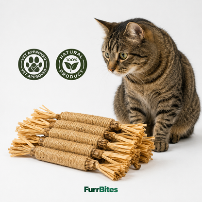 FurrBites™ Silvervine Dental Sticks for Cleaner Teeth