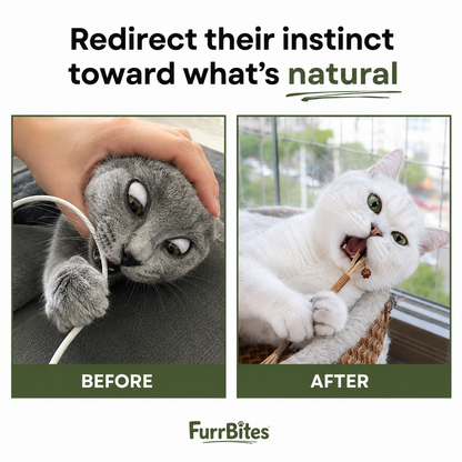 FurrBites™ Silvervine Dental Sticks for Cleaner Teeth
