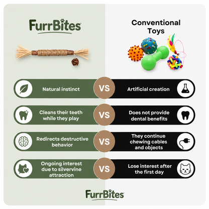FurrBites™ Silvervine Dental Sticks for Cleaner Teeth